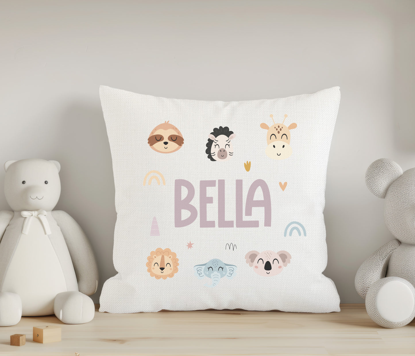 Animal Faces Cushion