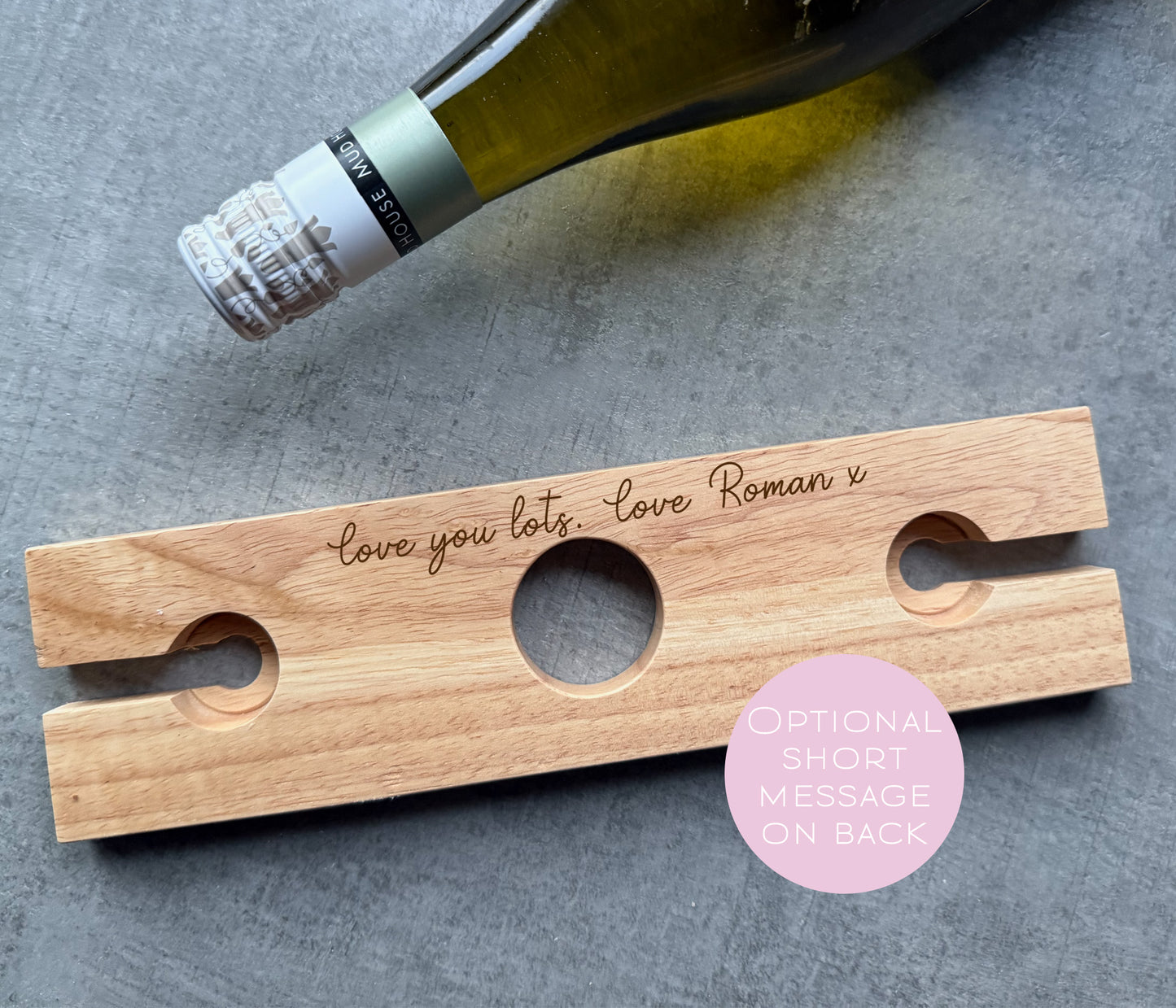 Promoted To Grandparents Wine Butler