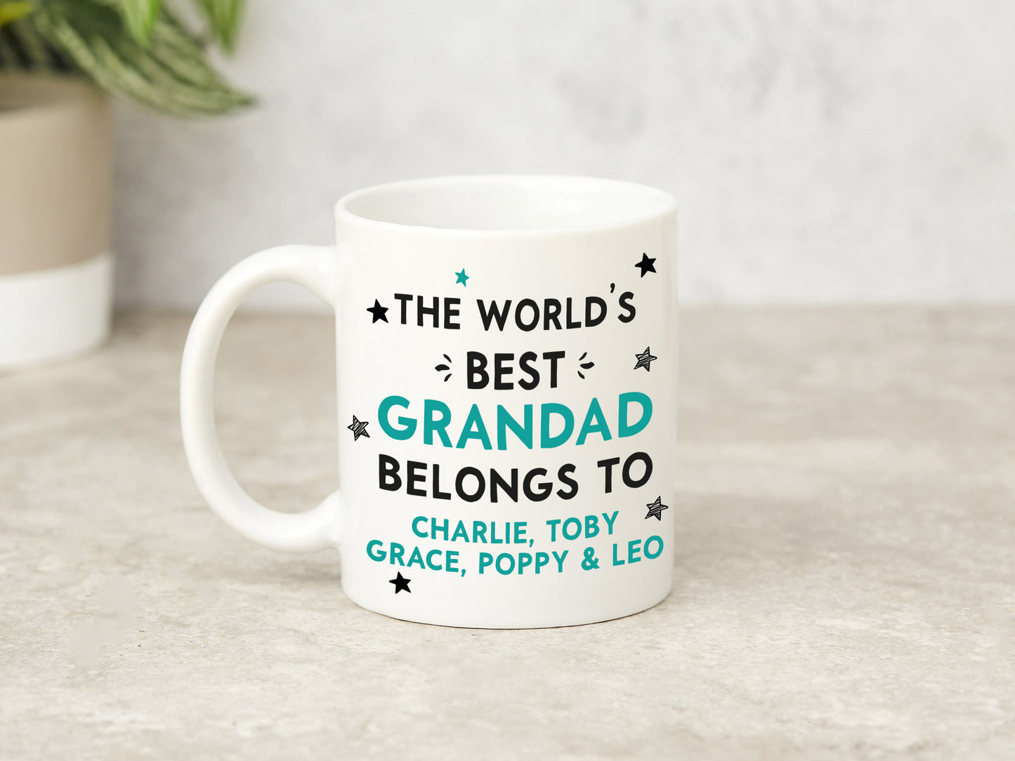 World's Best Grandad Belongs To Mug