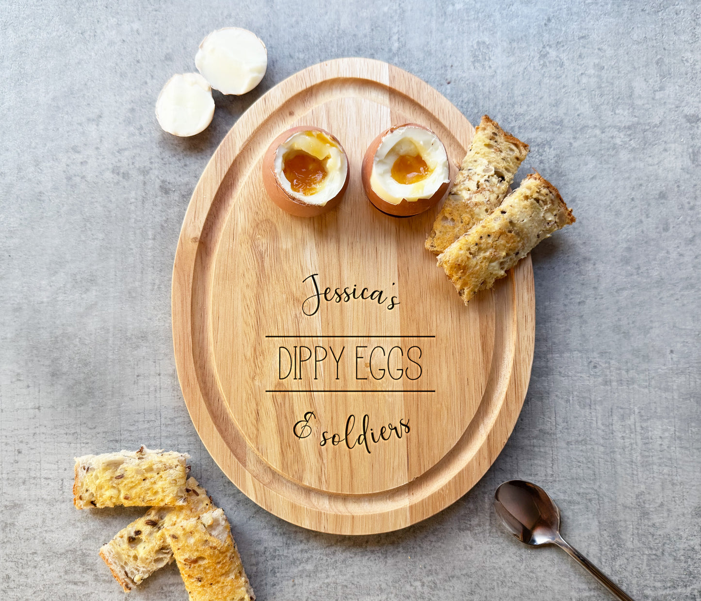 Dippy Eggs & Soldiers Breakfast Board