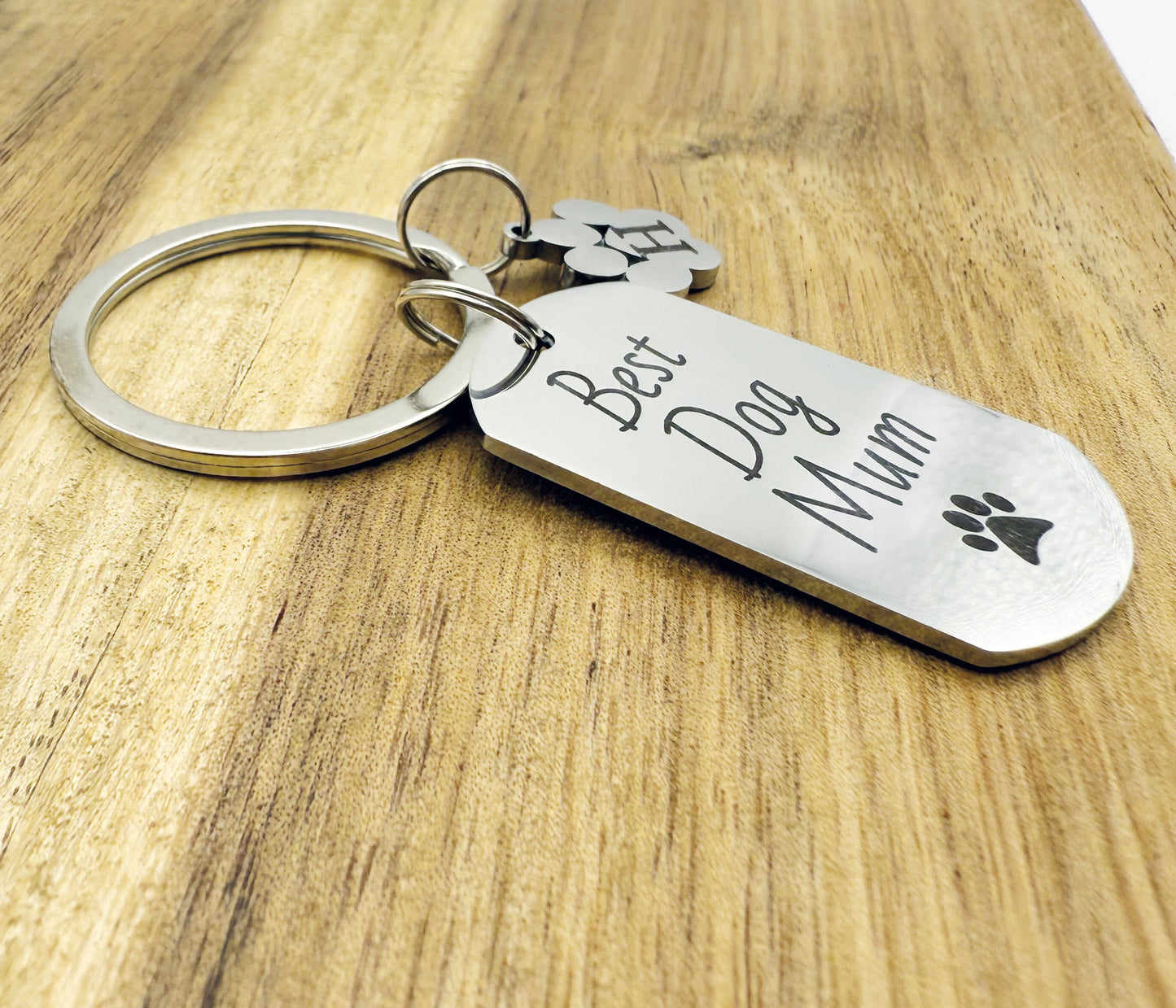 Best Dog Mum Keyring