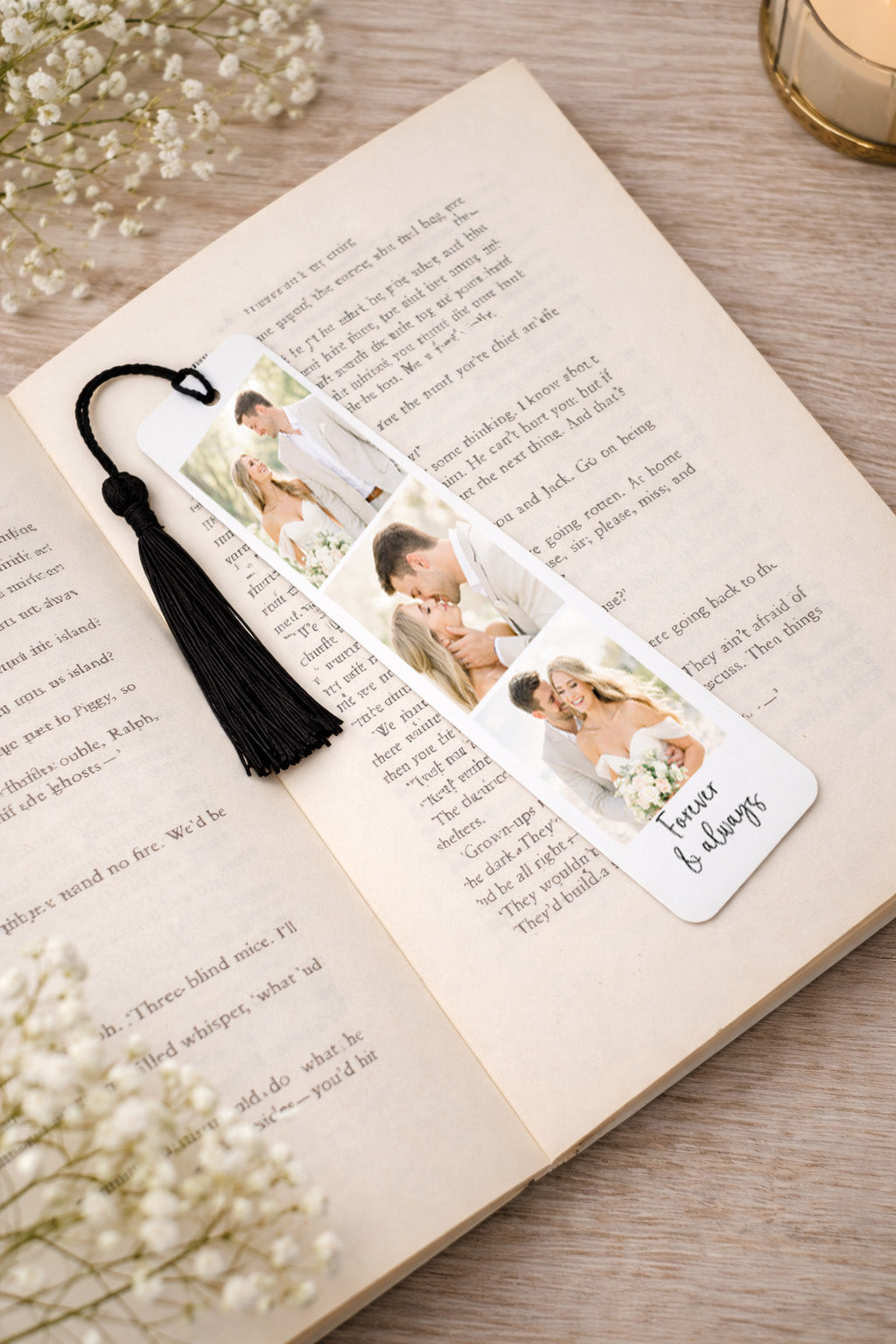 Couples Photo Bookmark