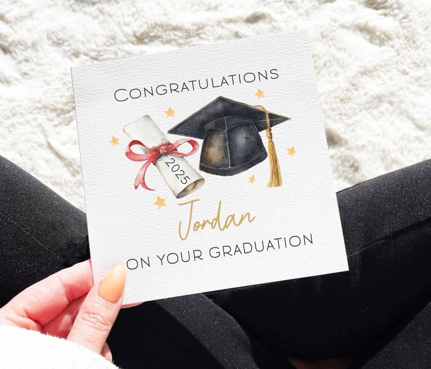 Graduation Cap Card
