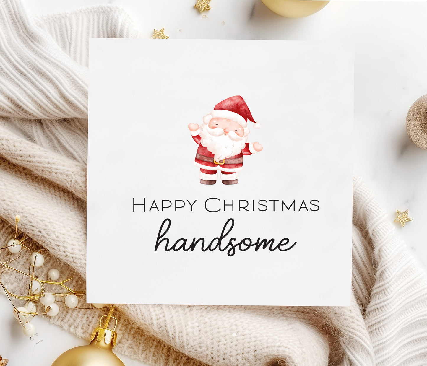 Happy Christmas Handsome