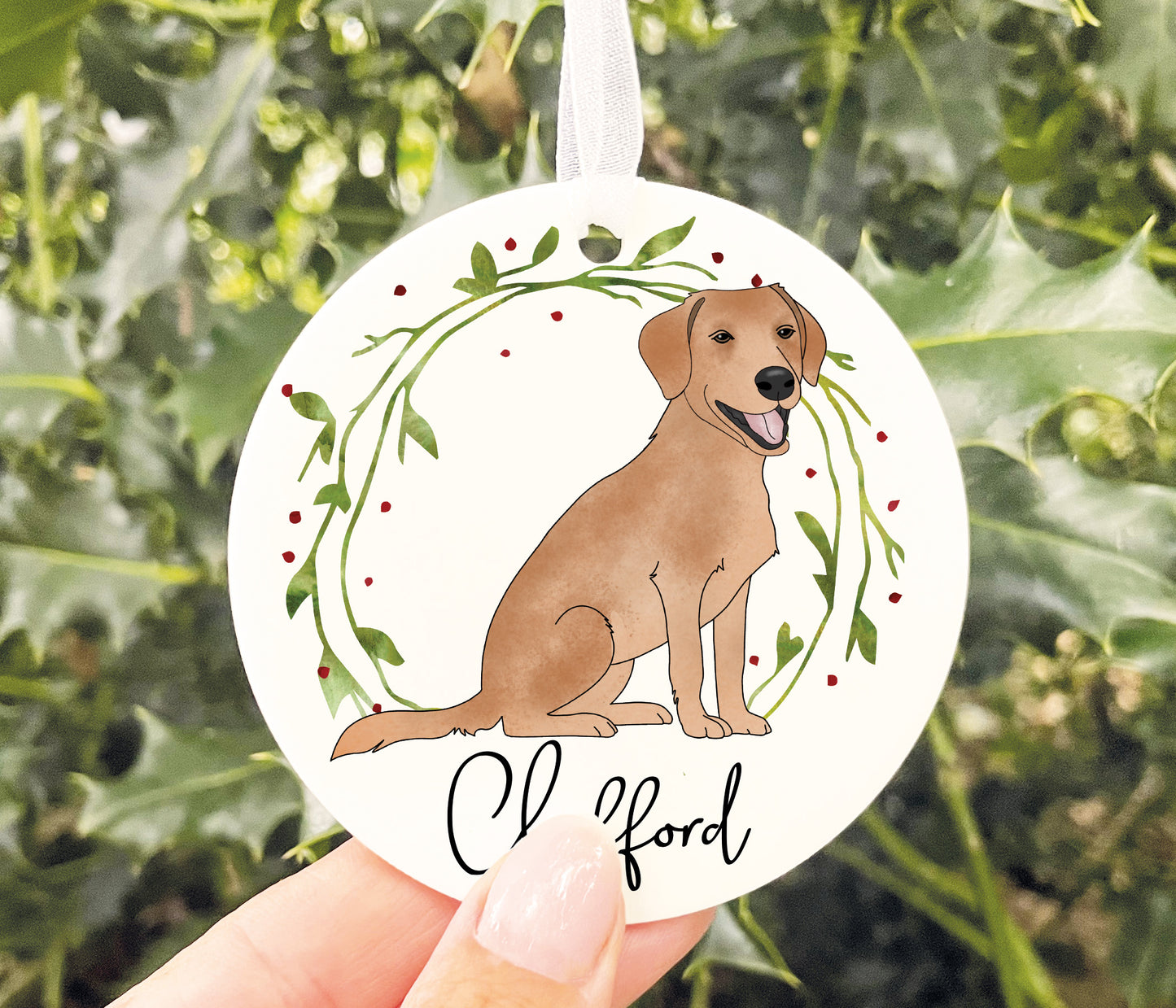 Labrador Christmas Bauble