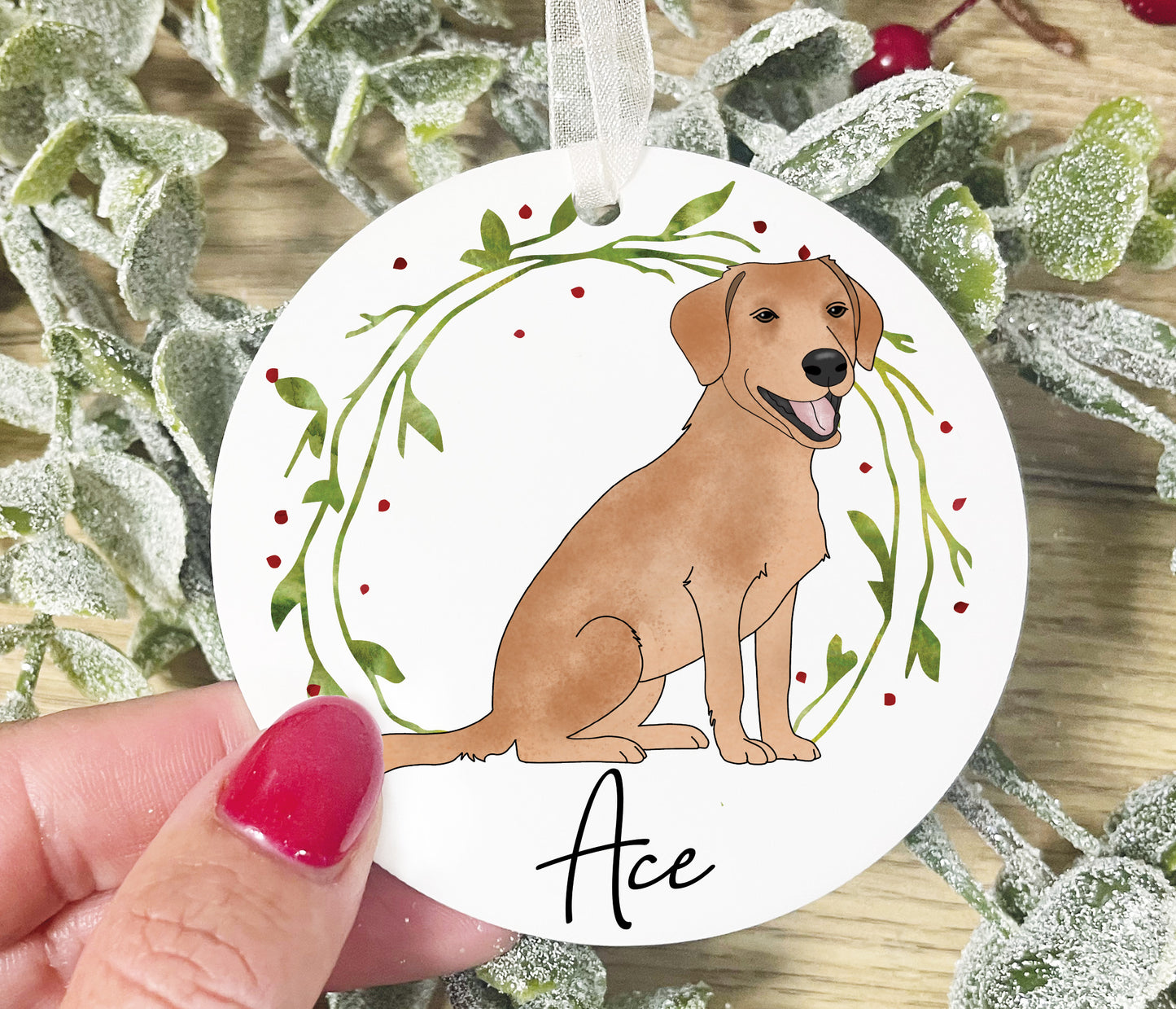 Labrador Christmas Bauble