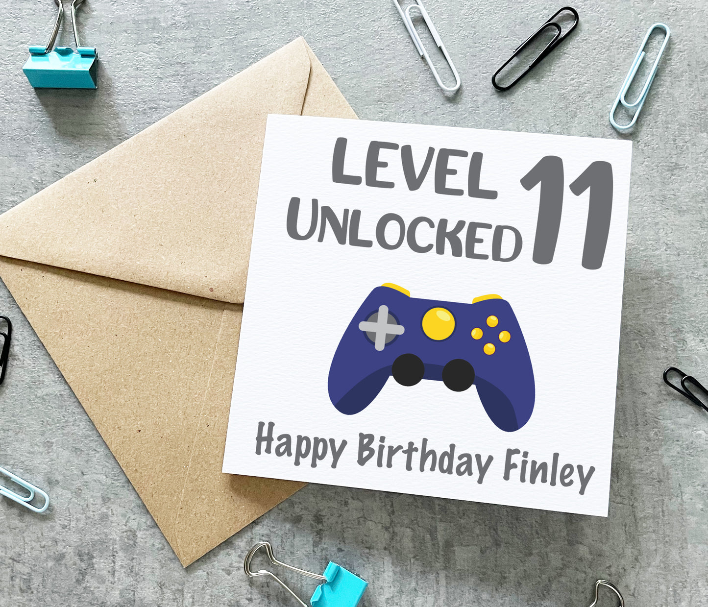Level Unlocked Card