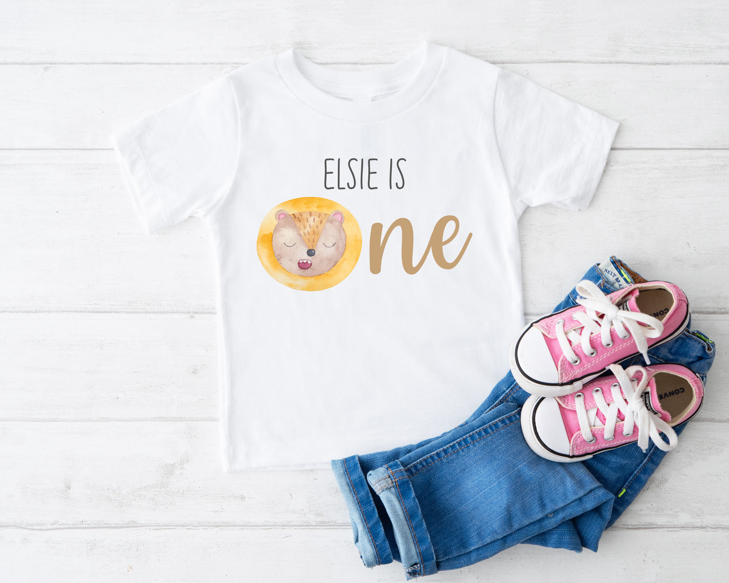 Lion 1st Birthday T-Shirt