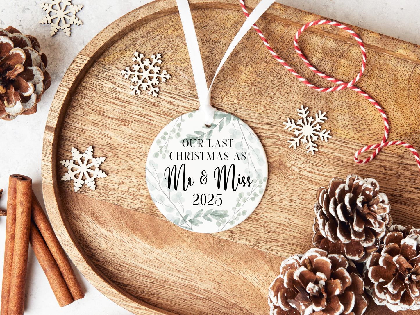 Last Christmas as Mr & Miss Bauble