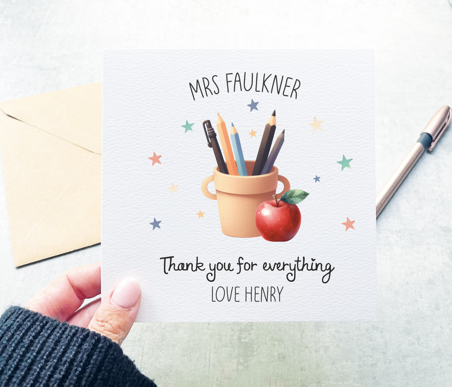 Thank You For Everything Card