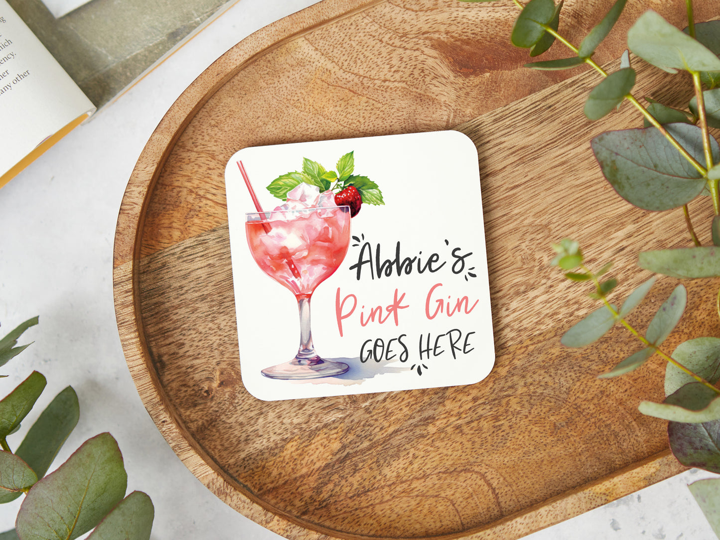 Pink Gin Goes Here