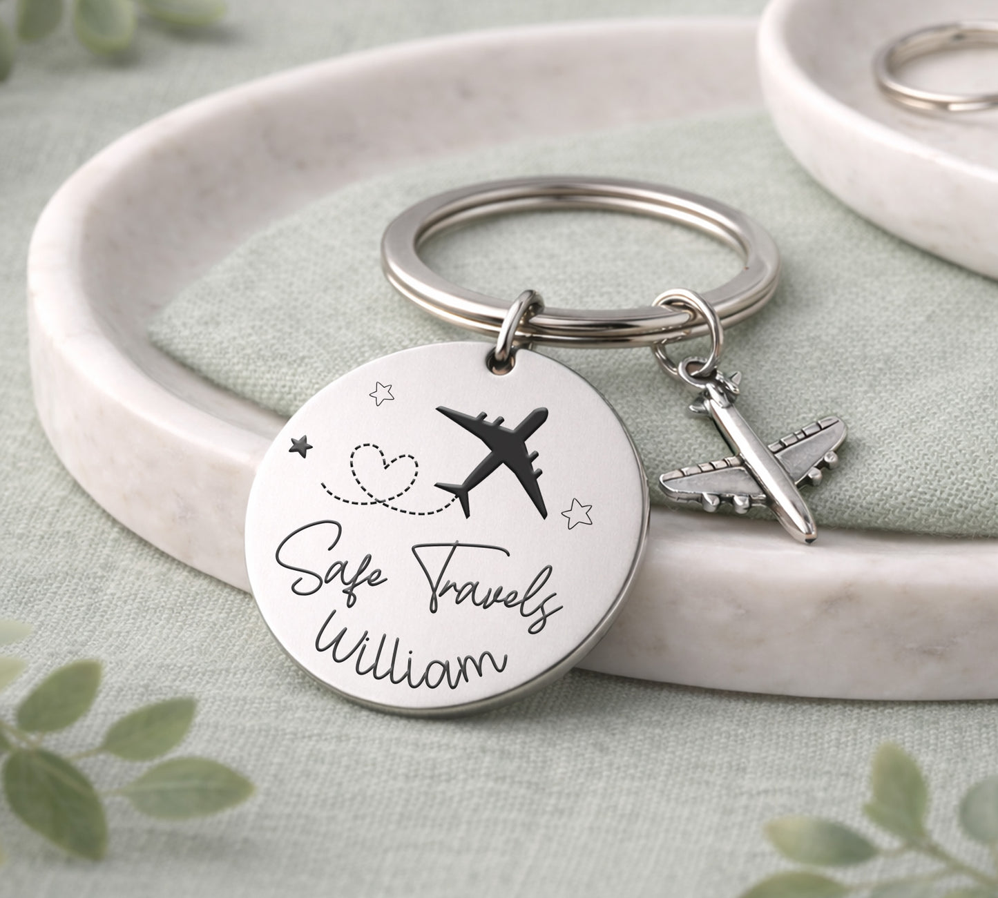 Safe Travels Keyring