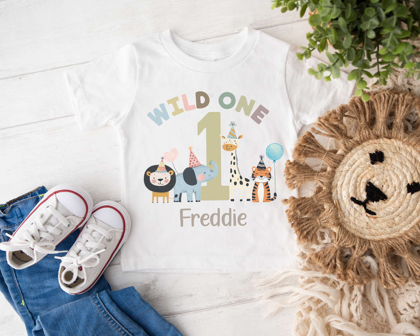 Wild One 1st Birthday T-Shirt