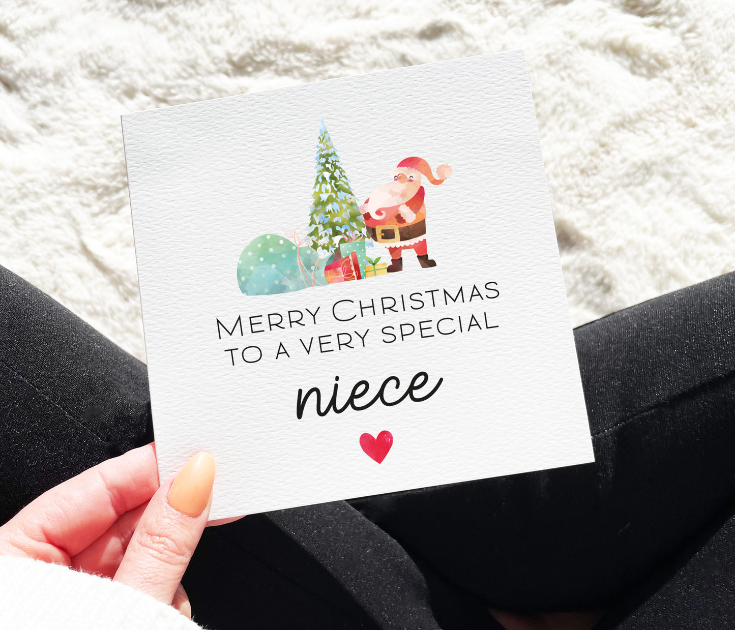 Niece Christmas Card