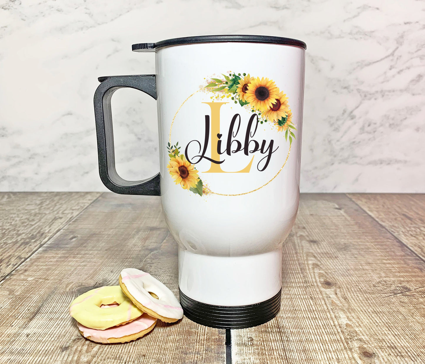 Sunflower Travel Mug