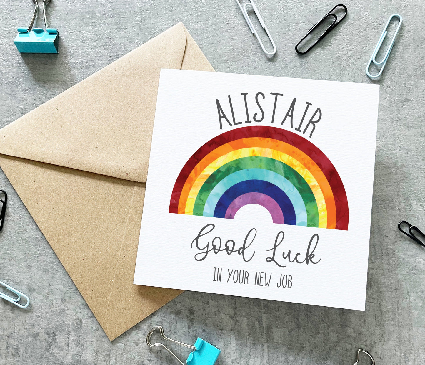 Good Luck In Your New Job Card