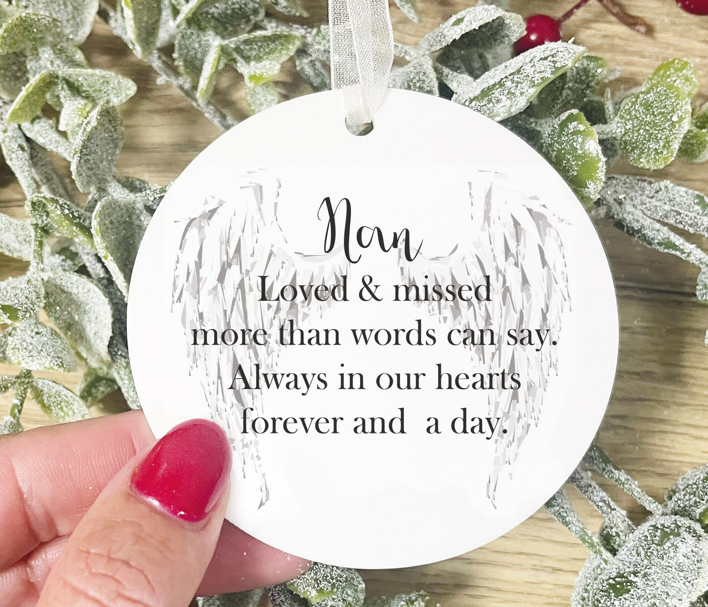 Angel Wings Bauble