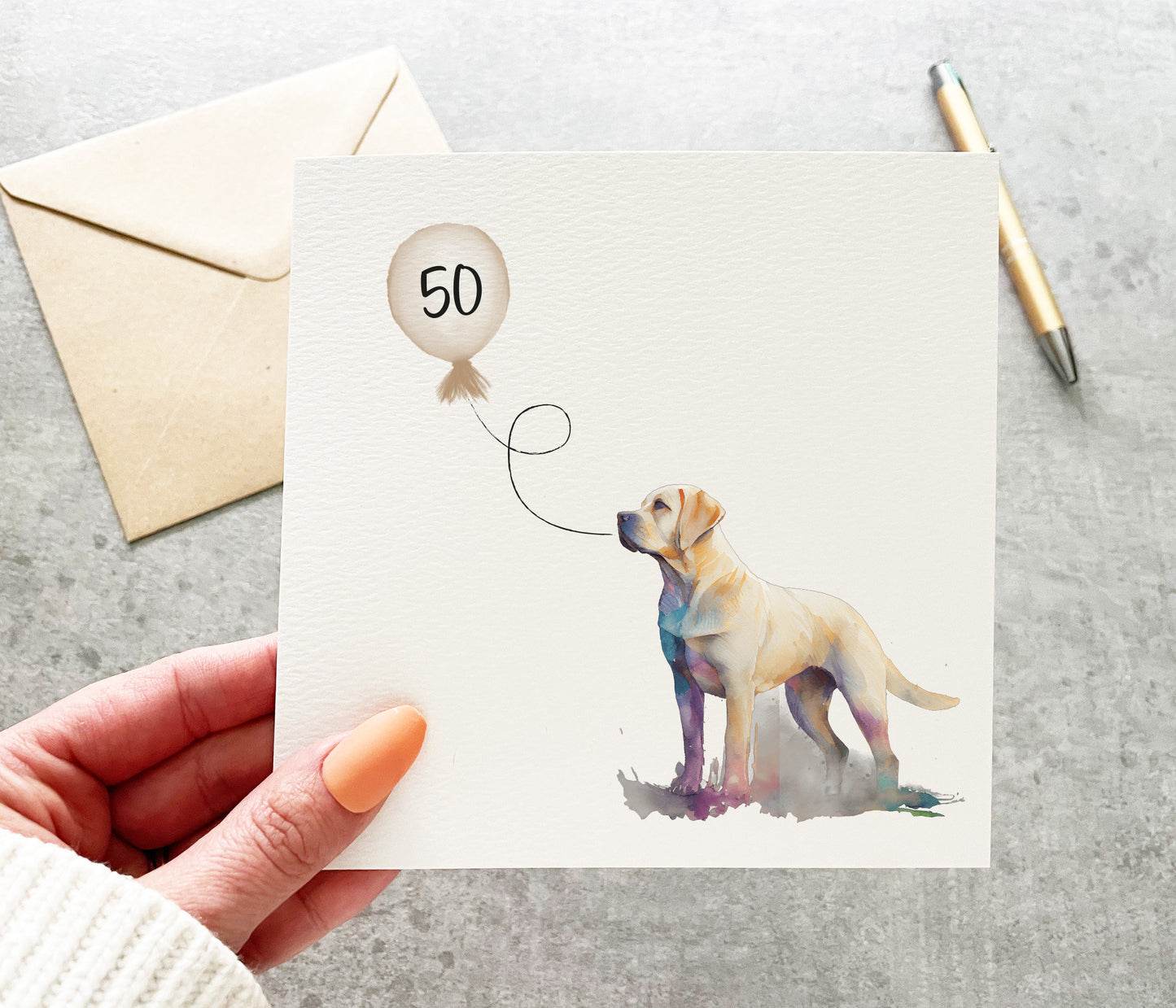 Labrador Birthday Card