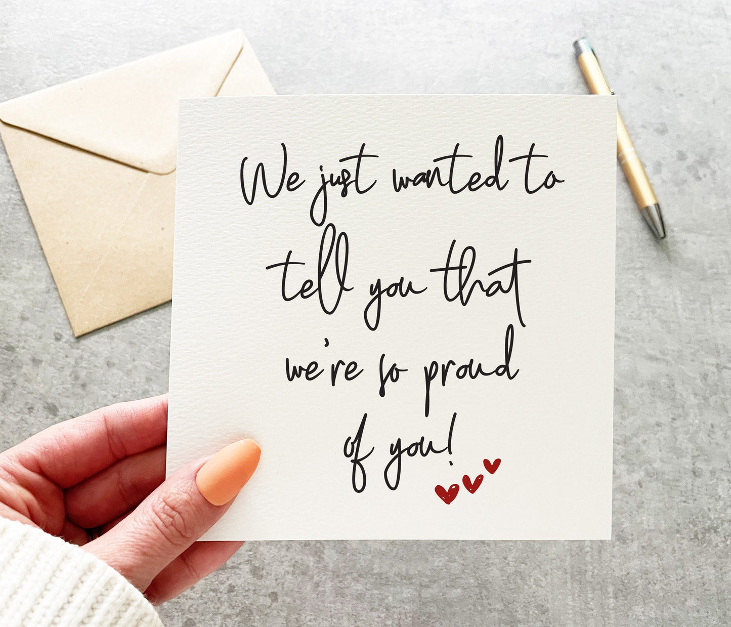 So Proud Of You Card