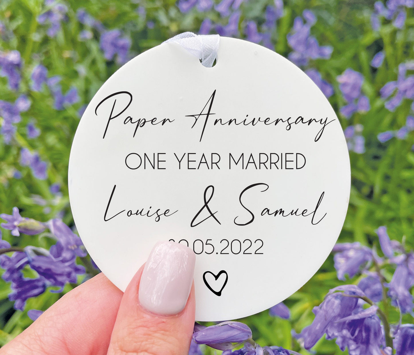 1st Anniversary Ornament