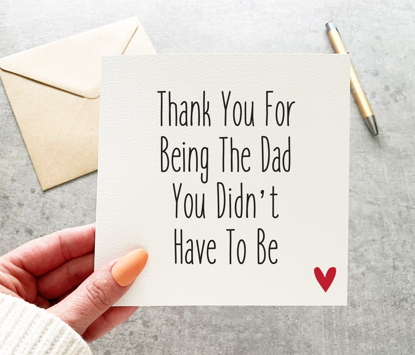 Step Dad Card