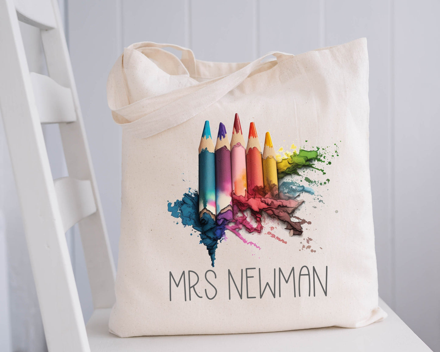Teacher Pencils Tote Bag