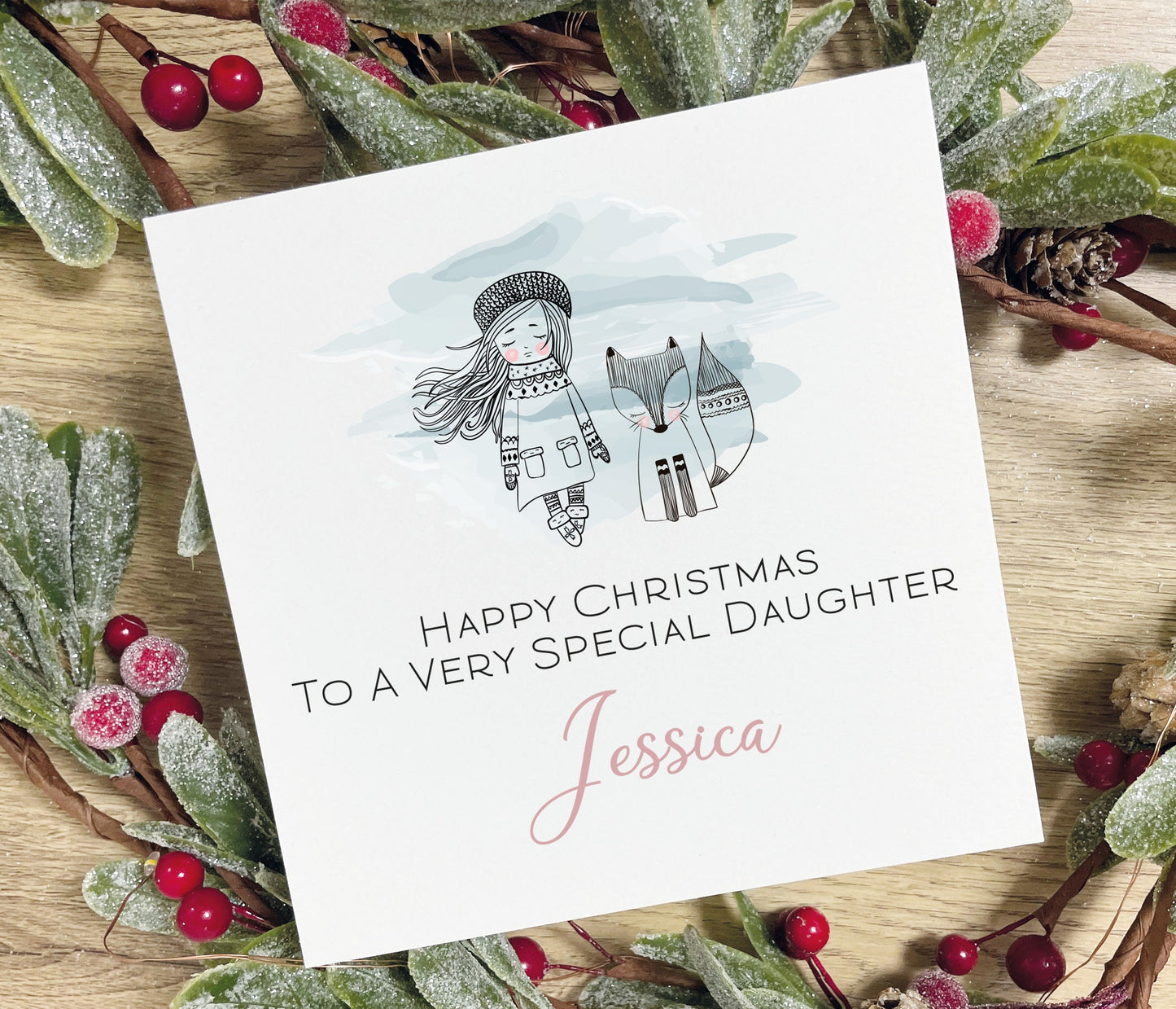 Daughter Christmas Card