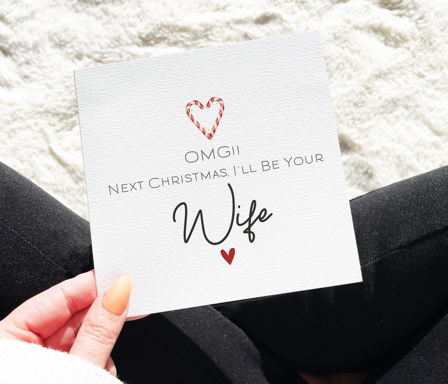 OMG Next Christmas Husband Card