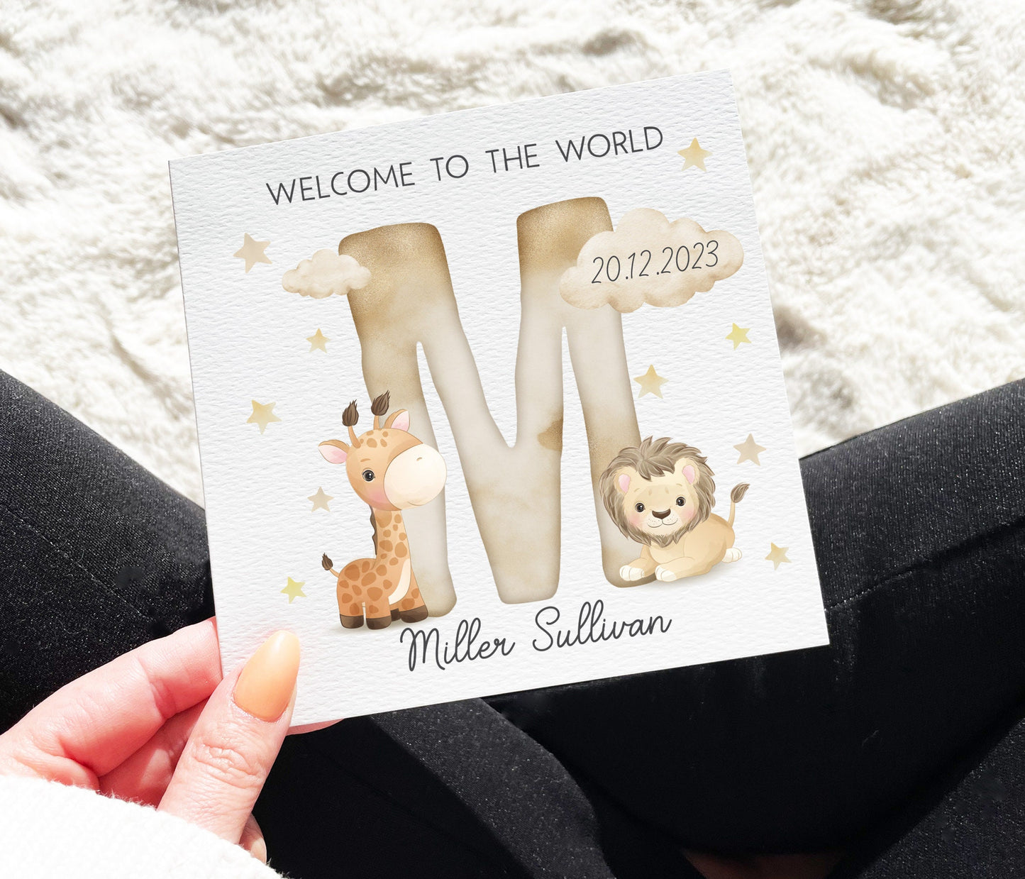 New Baby Animals Card