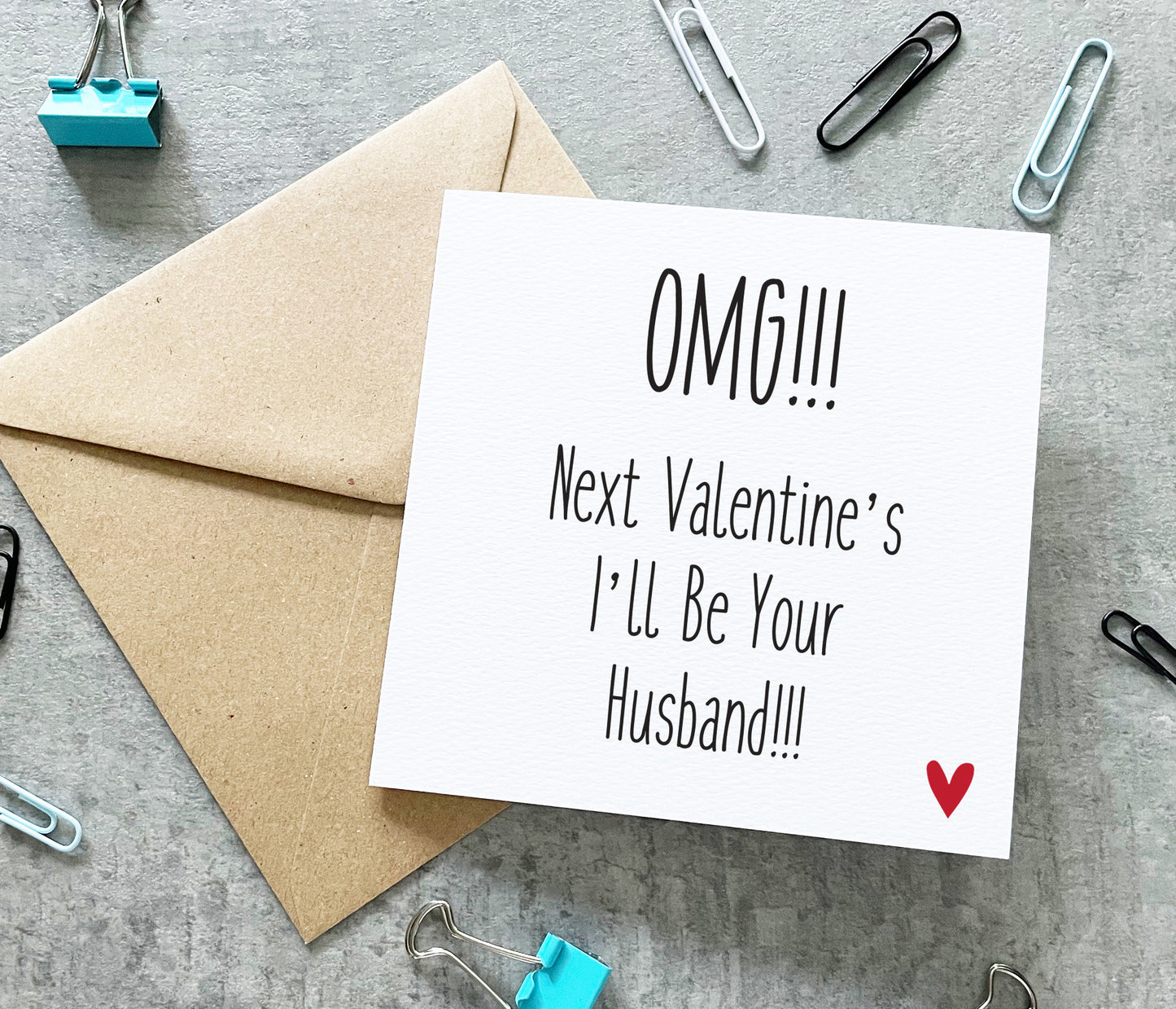 OMG Next Valentines Card