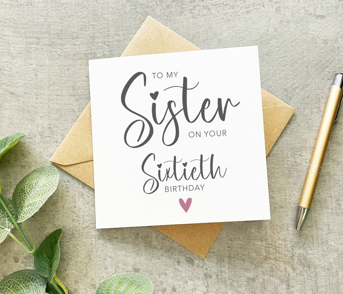 Sister 30th Birthday Card