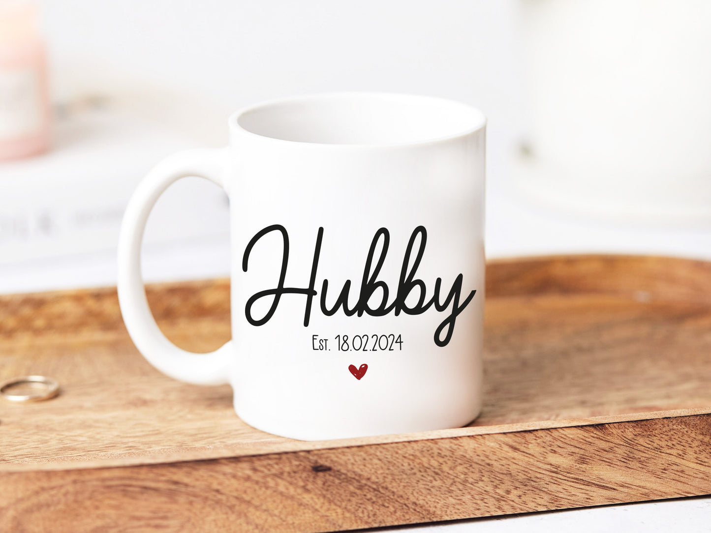 Hubby And Wifey Mugs