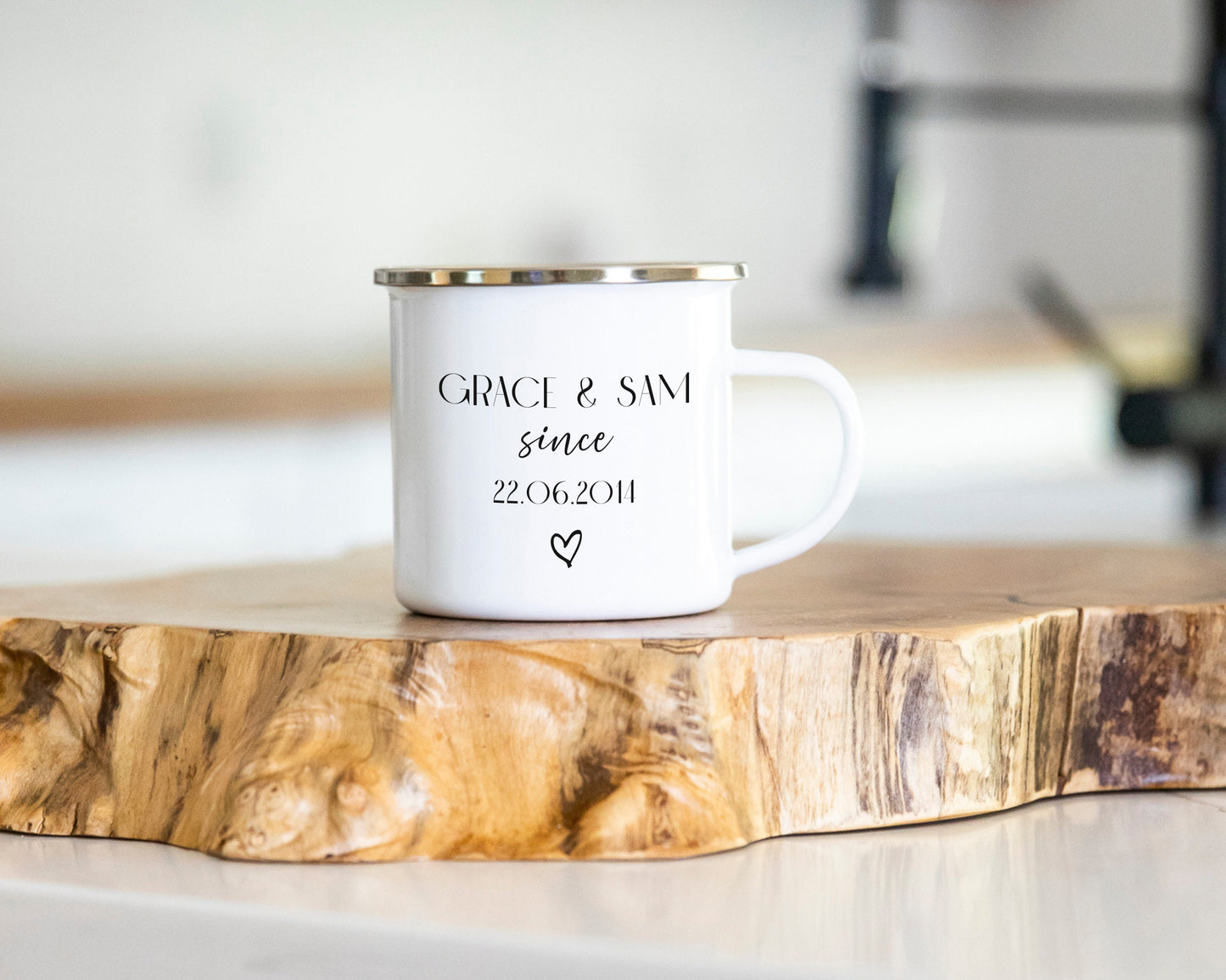 Tin Years Mug Set