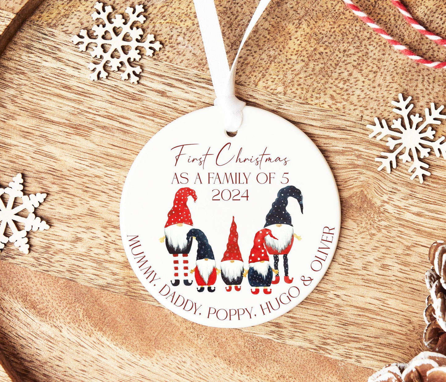 1st Christmas As A Family Of Bauble