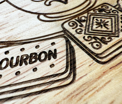 Grandad's Coffee & Biscuits Board