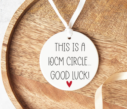10cm Circle Baby Shower Gift