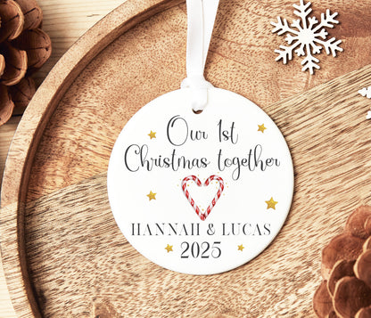Our 1st Christmas Together Bauble