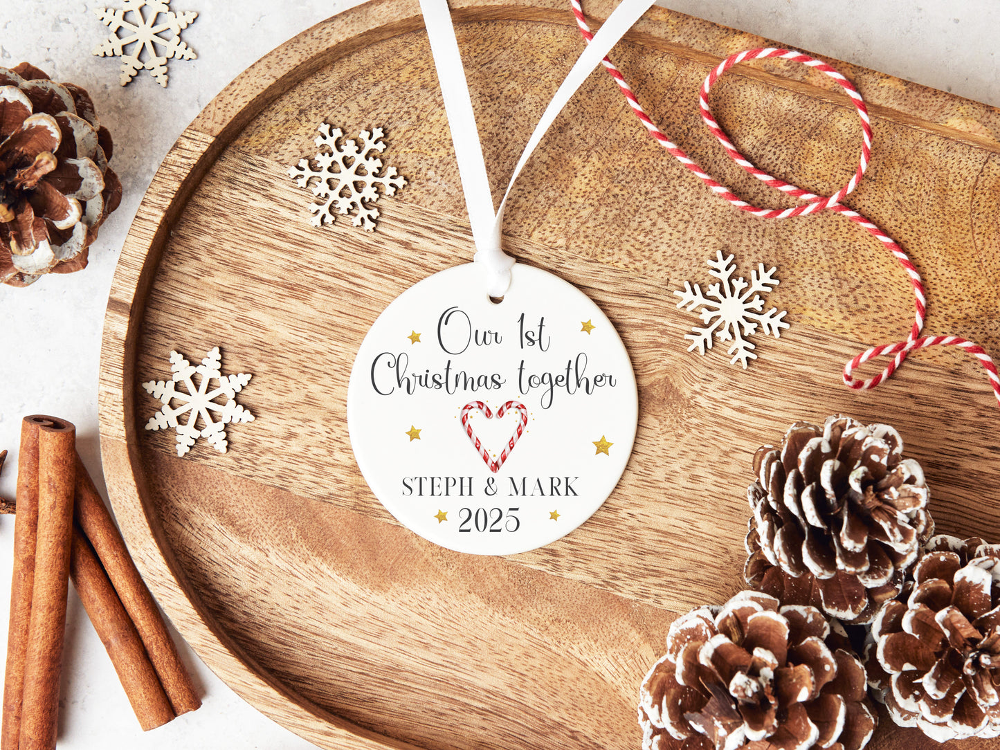 Our 1st Christmas Together Bauble