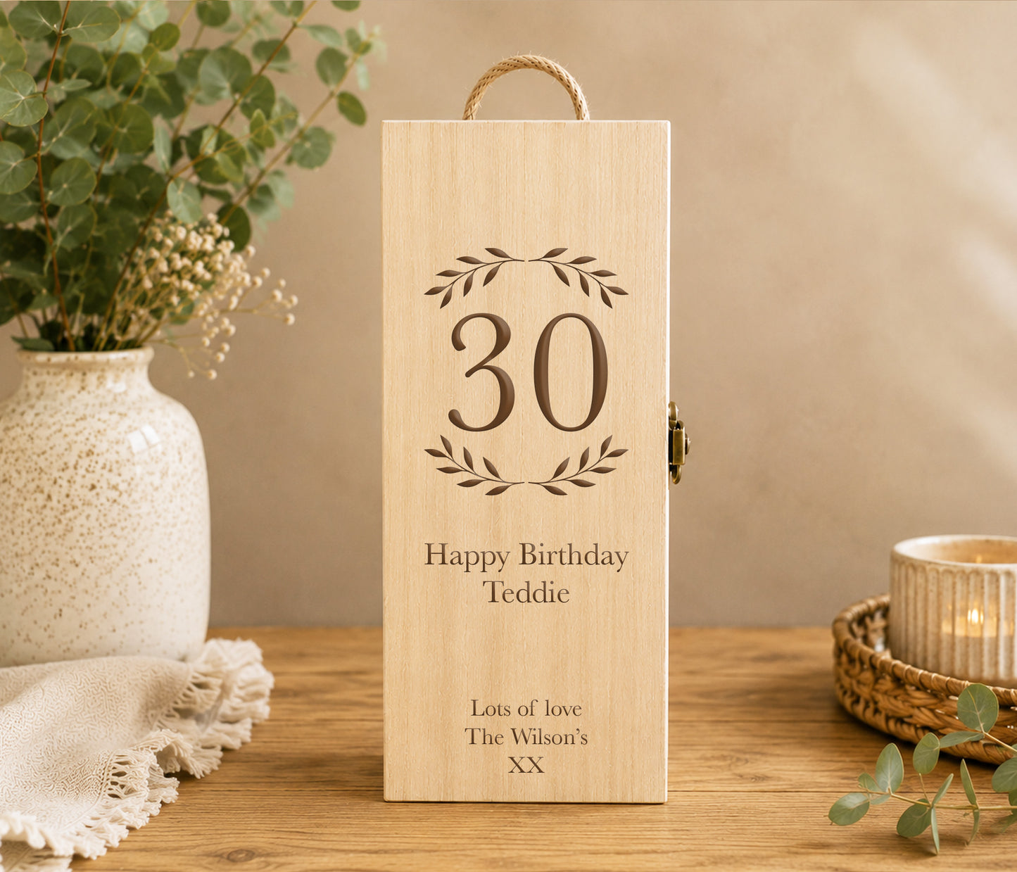50th Birthday Whisky Box