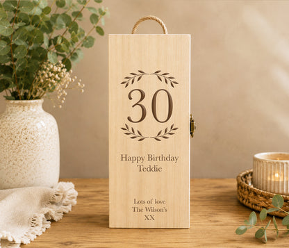 50th Birthday Whisky Box