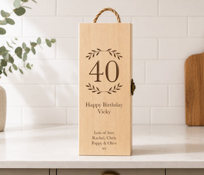 50th Birthday Whisky Box