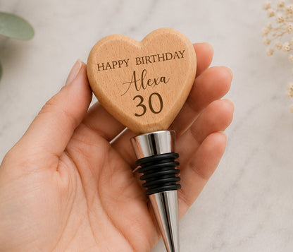 40th Birthday Bottle Stopper