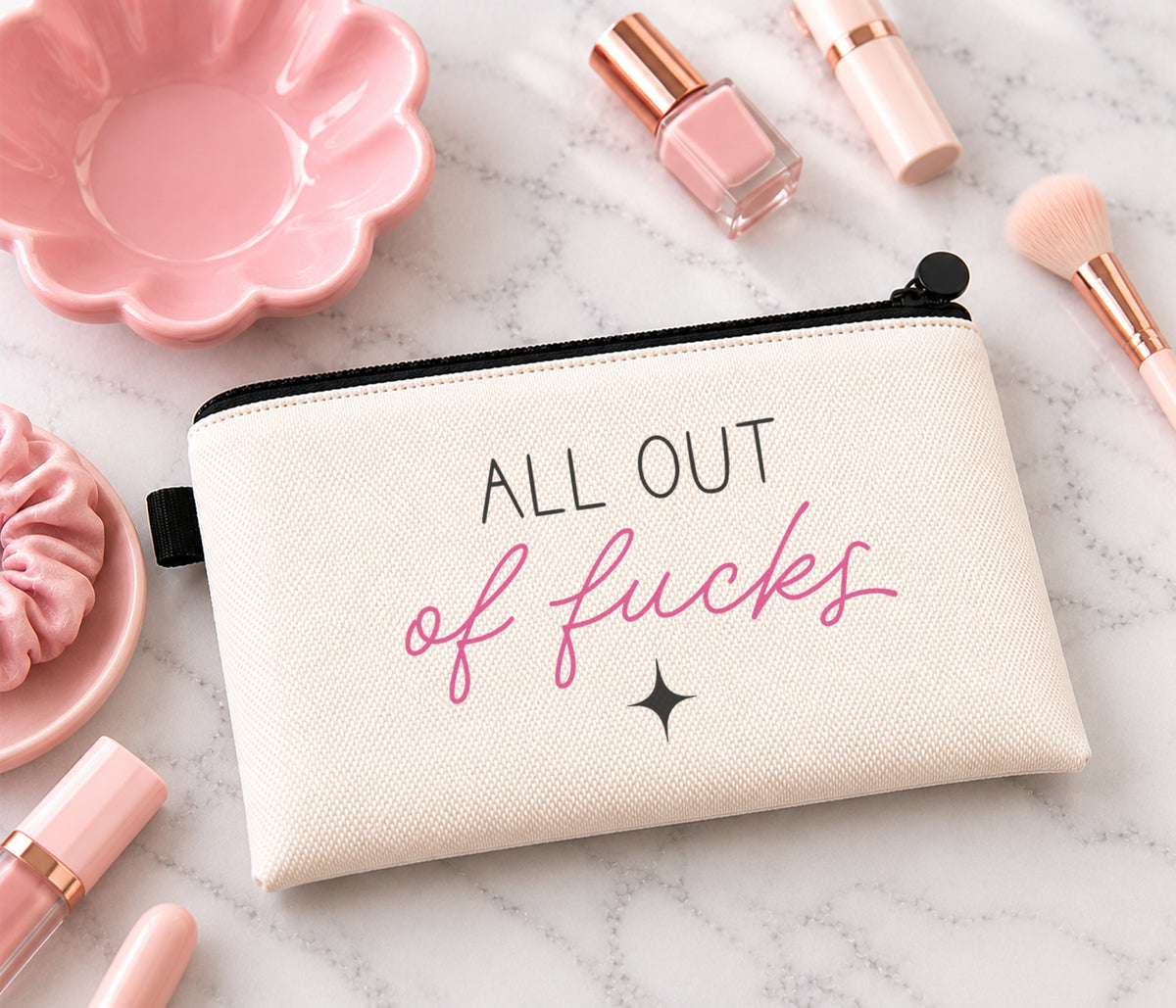 All Out Of Fucks Mirror
