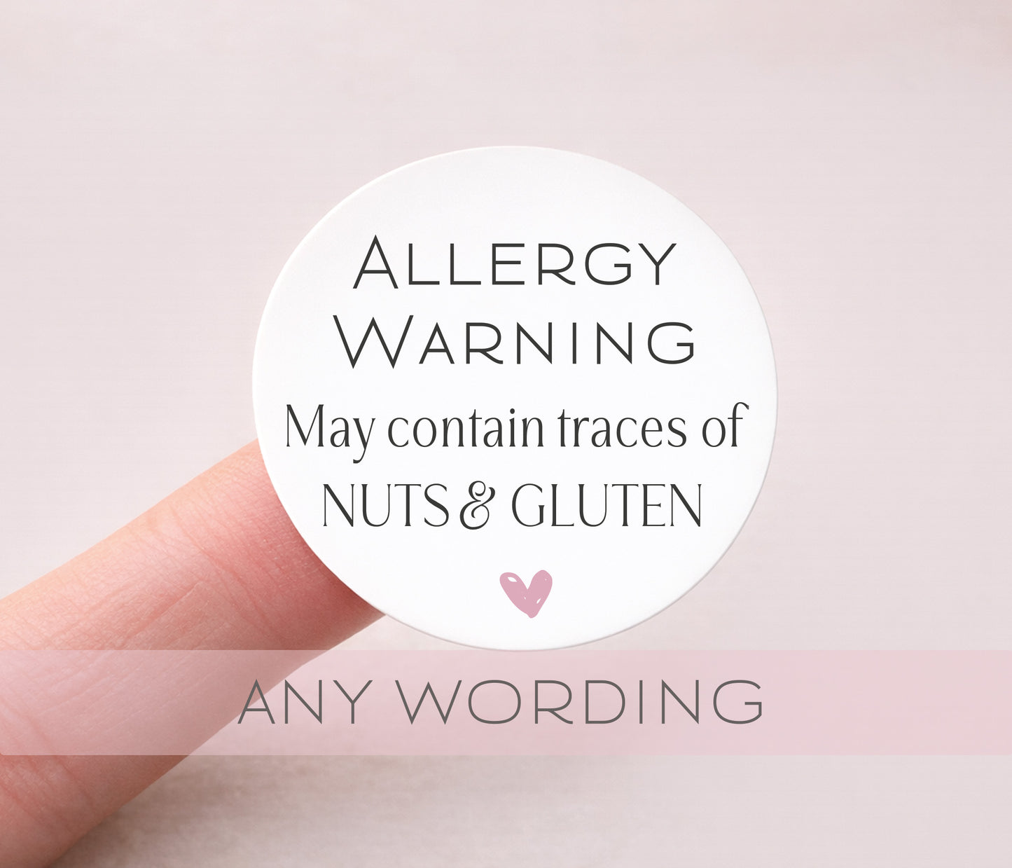 Allergy Waning Stickers