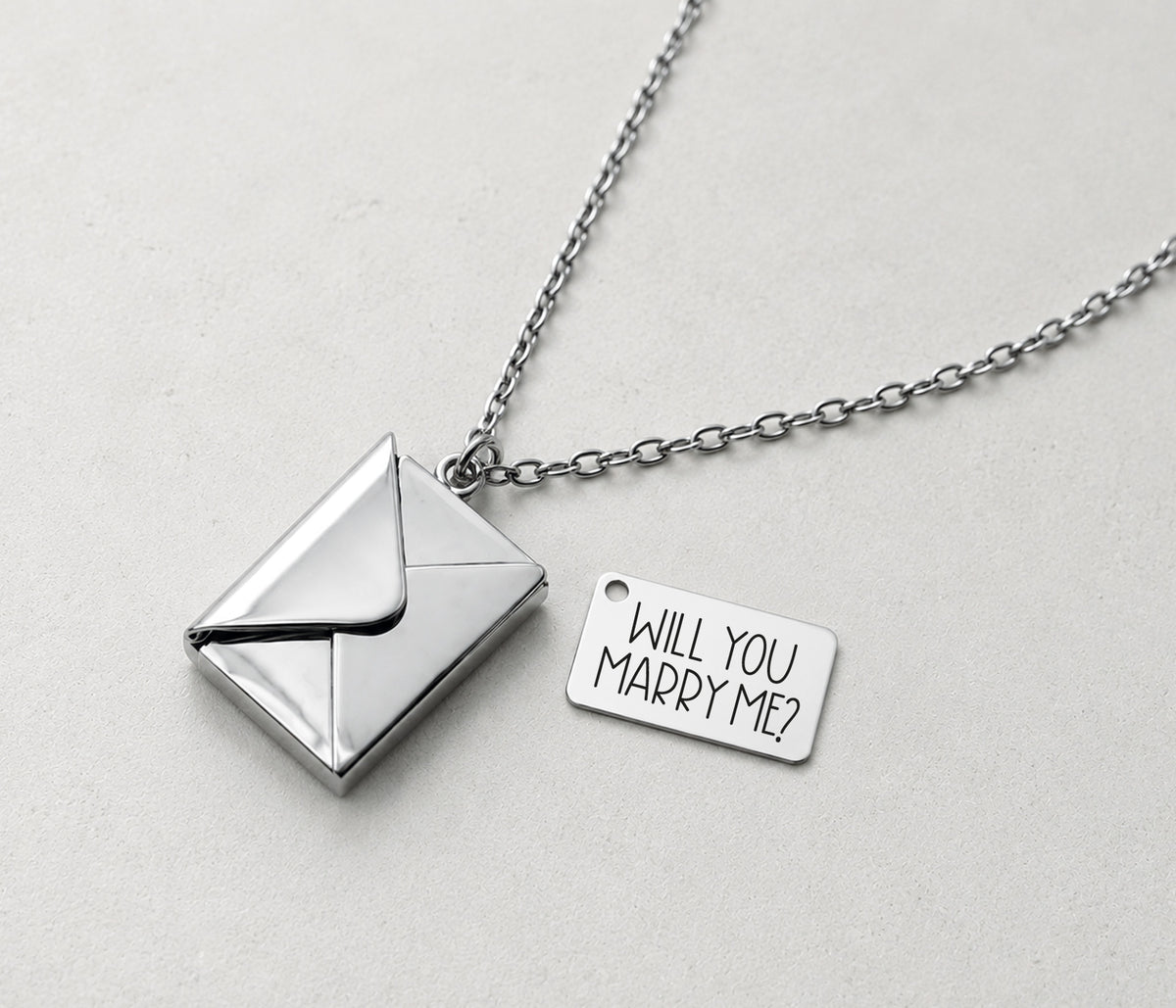 Secret Message Locket Necklace