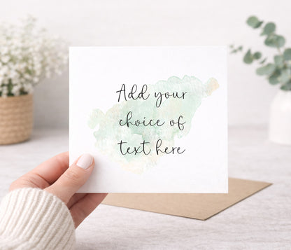 Any Text Card