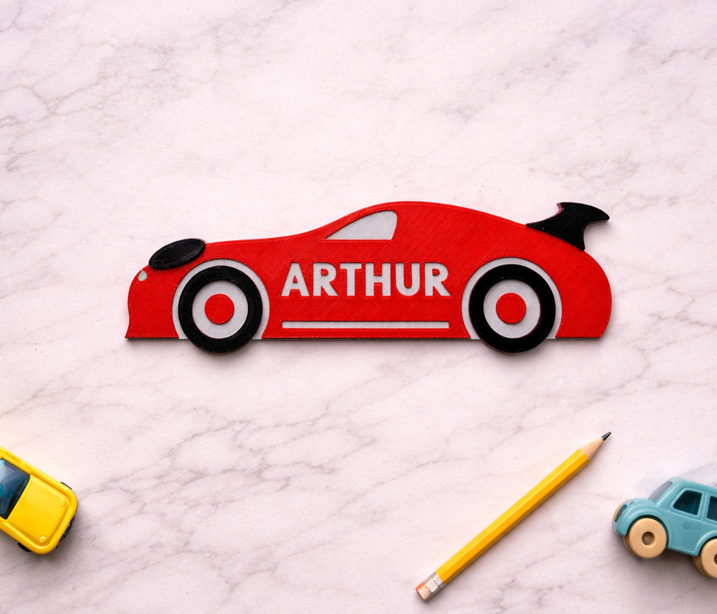 Racing Car Bedroom Sign