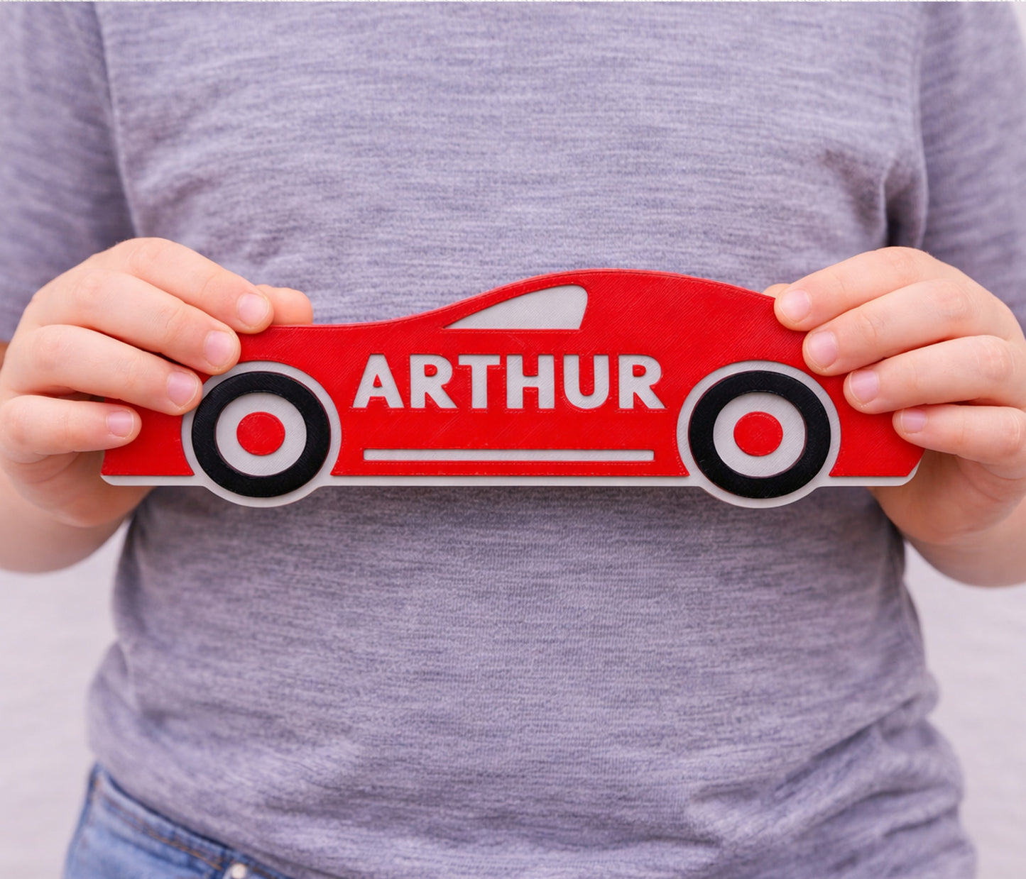 Racing Car Bedroom Sign