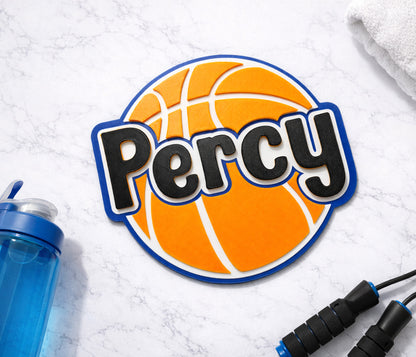 Basketball Ball Wall Sign