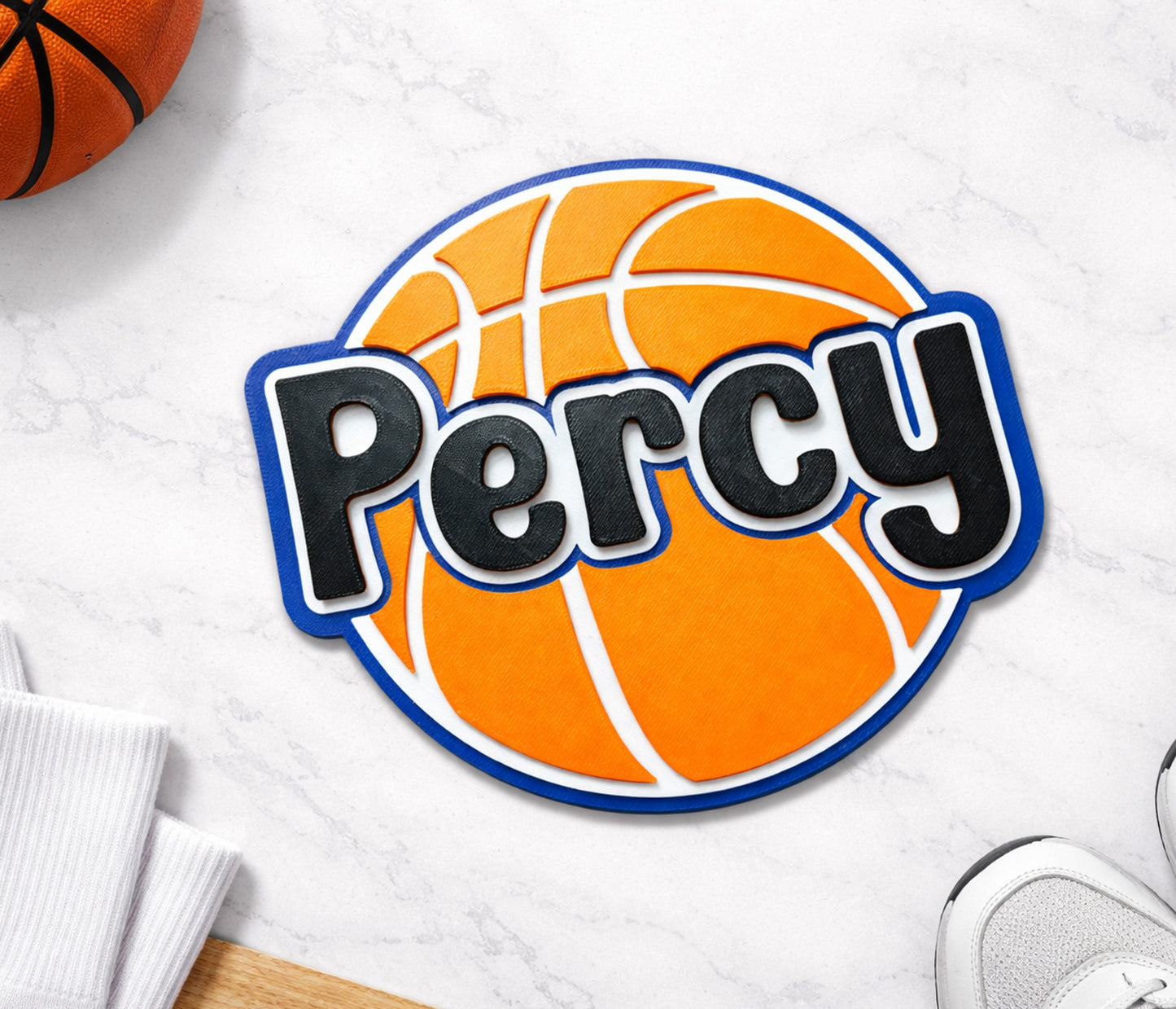 Basketball Ball Wall Sign